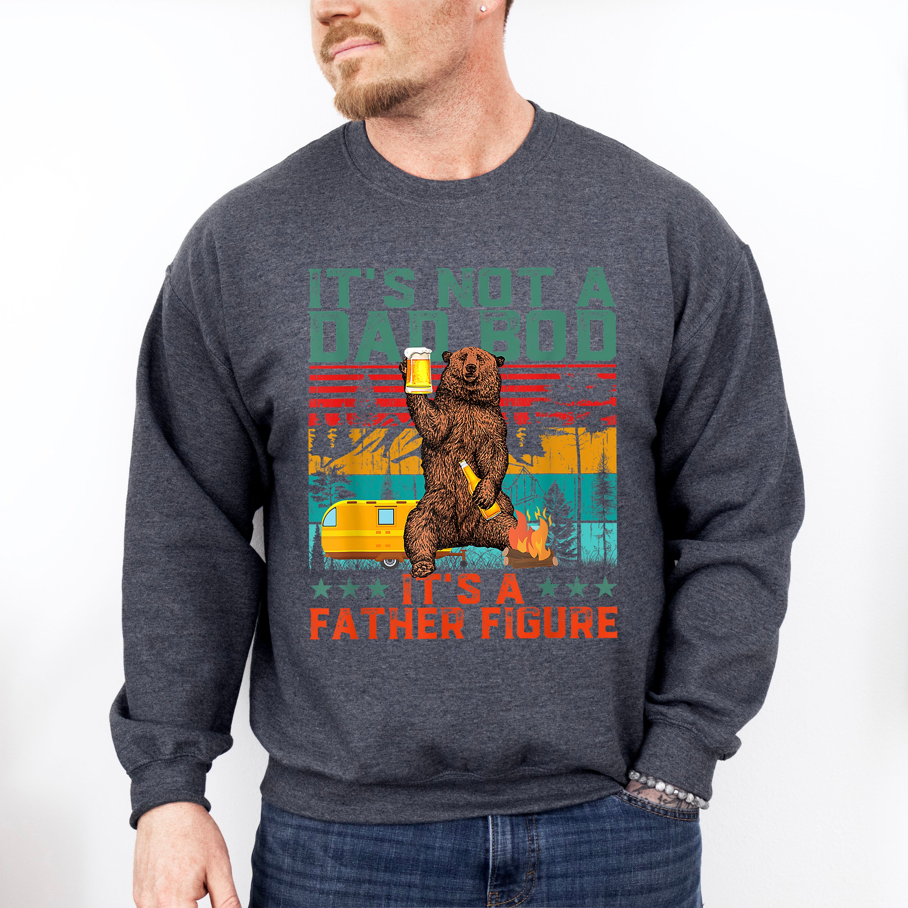 It's Father Figure Father's Day Unisex Crewneck T-Shirt Sweatshirt Hoodie