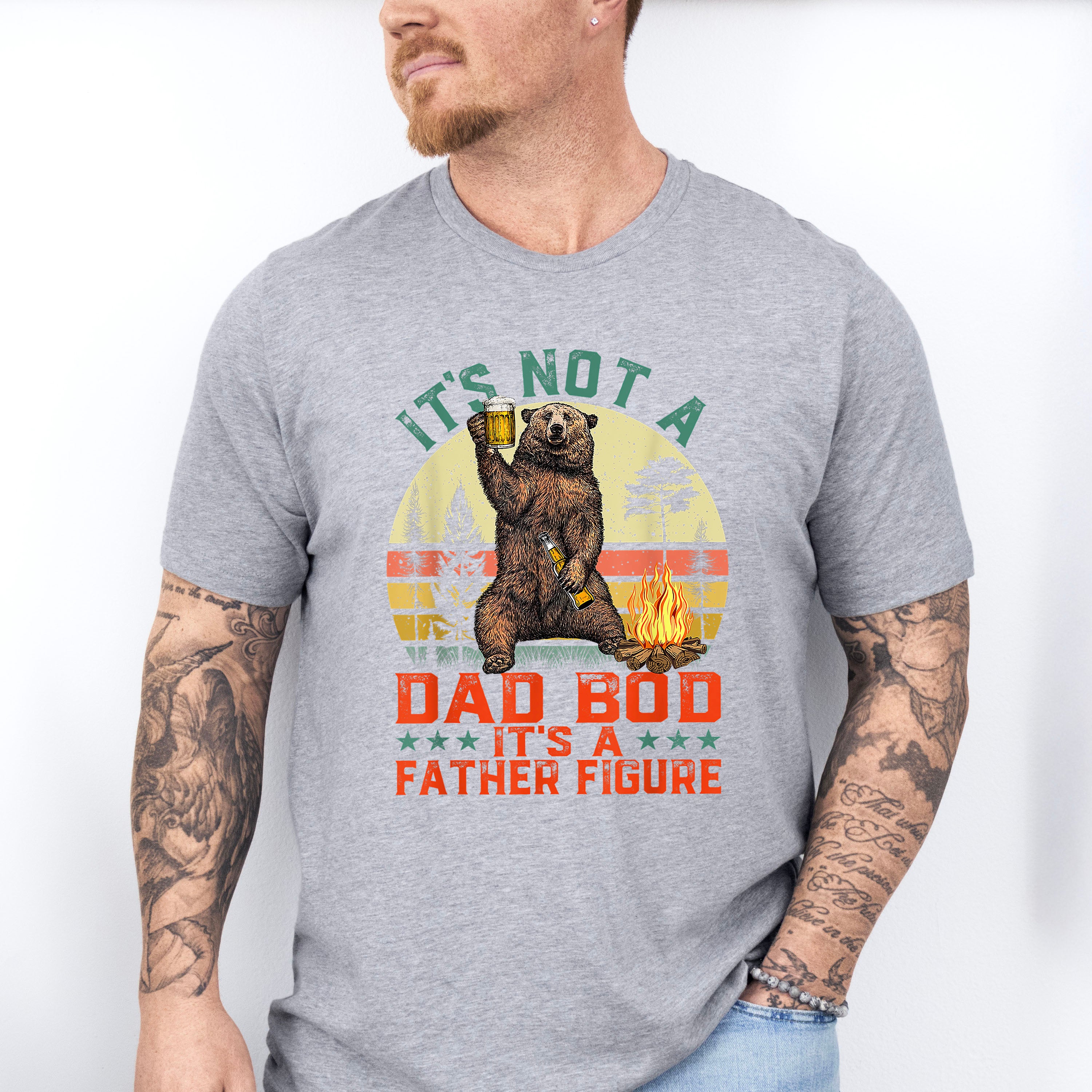 Not A Dad Bod Father's Day Unisex Crewneck T-Shirt Sweatshirt Hoodie
