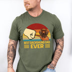 Best Dachshund Dad Ever Father's Day Unisex Crewneck T-Shirt Sweatshirt Hoodie