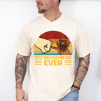 Best Dachshund Dad Ever Father's Day Unisex Crewneck T-Shirt Sweatshirt Hoodie