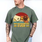 Best Dachshund Dad Ever Father's Day Unisex Crewneck T-Shirt Sweatshirt Hoodie