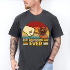 Best Dachshund Dad Ever Father's Day Unisex Crewneck T-Shirt Sweatshirt Hoodie