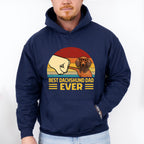 Best Dachshund Dad Ever Father's Day Unisex Crewneck T-Shirt Sweatshirt Hoodie