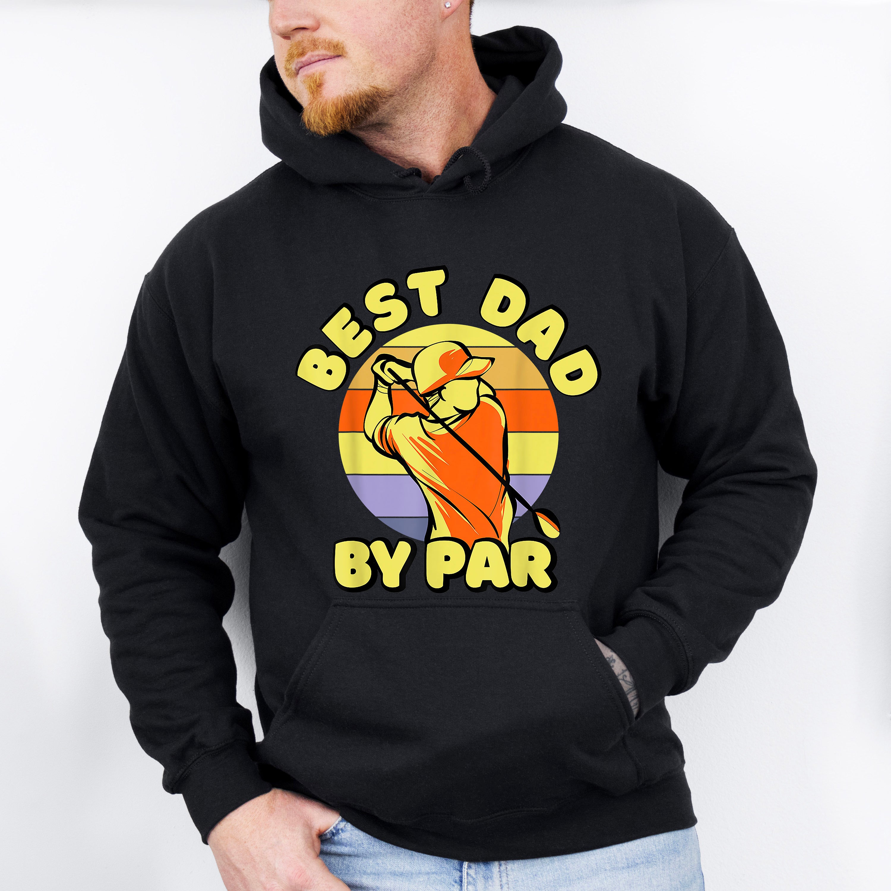 Best Dad By Par Father's Day Unisex Crewneck T-Shirt Sweatshirt Hoodie