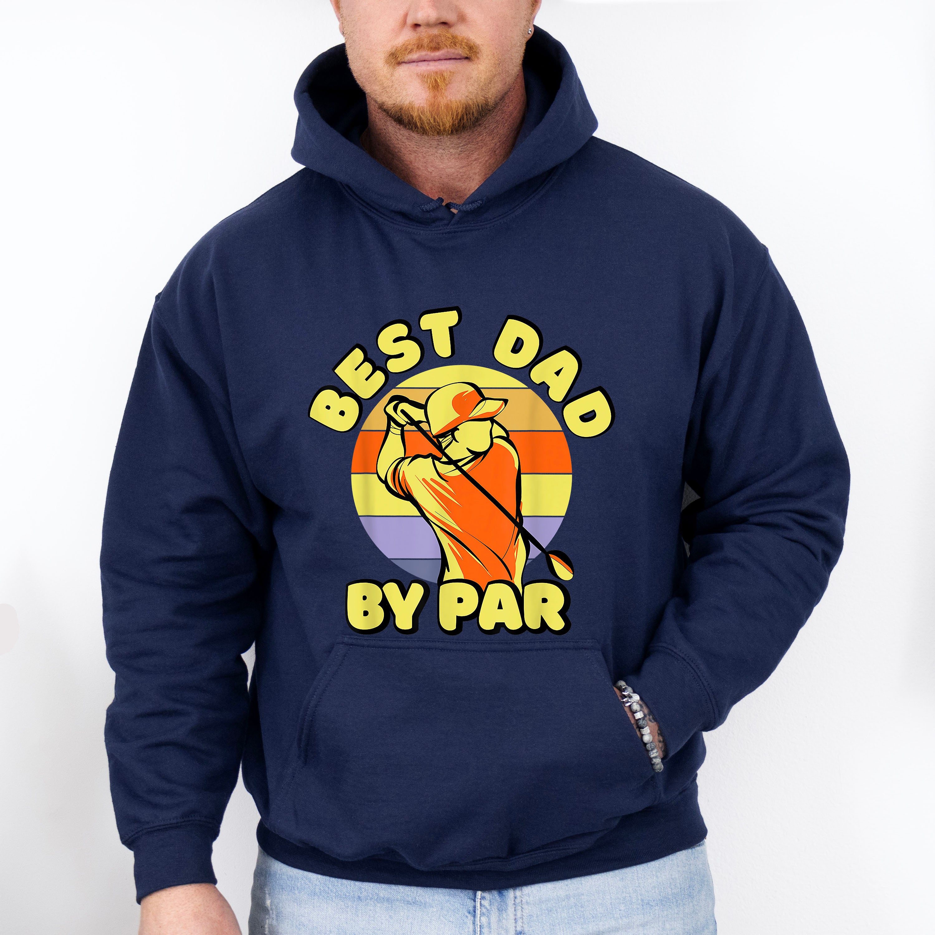 Best Dad By Par Father's Day Unisex Crewneck T-Shirt Sweatshirt Hoodie