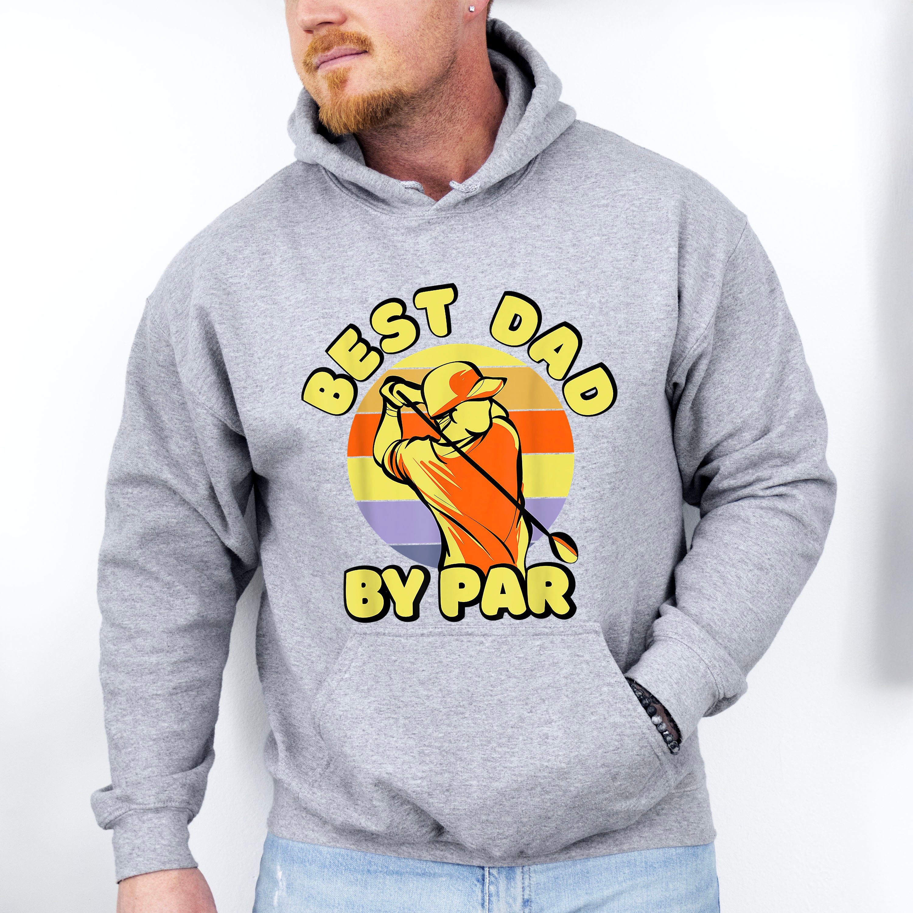 Best Dad By Par Father's Day Unisex Crewneck T-Shirt Sweatshirt Hoodie