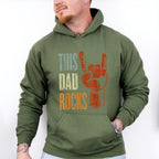 This Dad Rocks Father's Day Unisex Crewneck T-Shirt Sweatshirt Hoodie