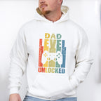 Dad Level Unlocked Father's Day Unisex Crewneck T-Shirt Sweatshirt Hoodie