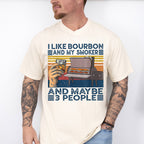 I Like Bourbon Father's Day Unisex Crewneck T-Shirt Sweatshirt Hoodie