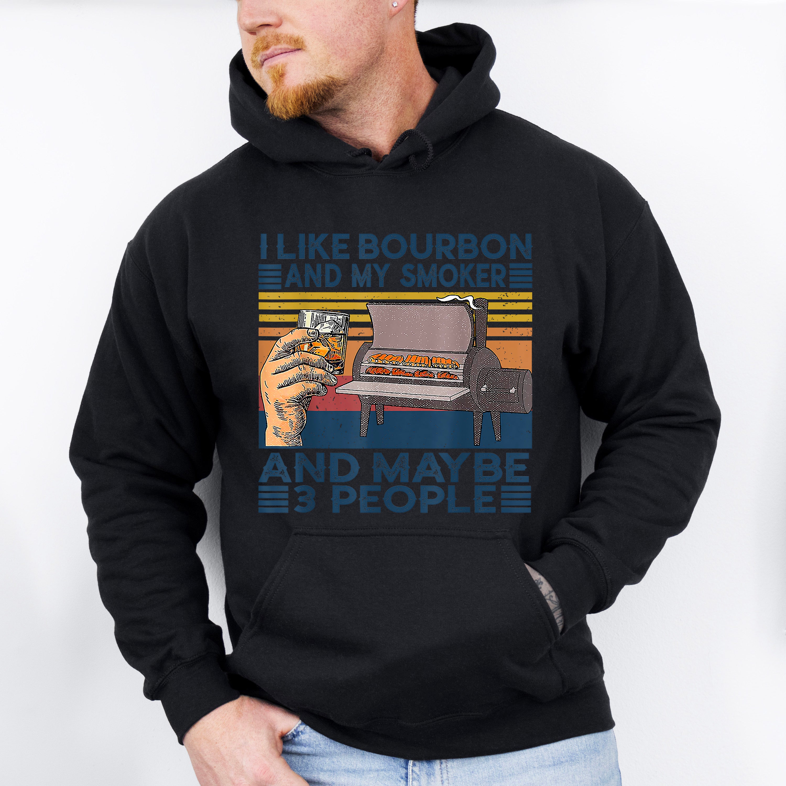 I Like Bourbon Father's Day Unisex Crewneck T-Shirt Sweatshirt Hoodie