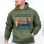I Like Bourbon Father's Day Unisex Crewneck T-Shirt Sweatshirt Hoodie