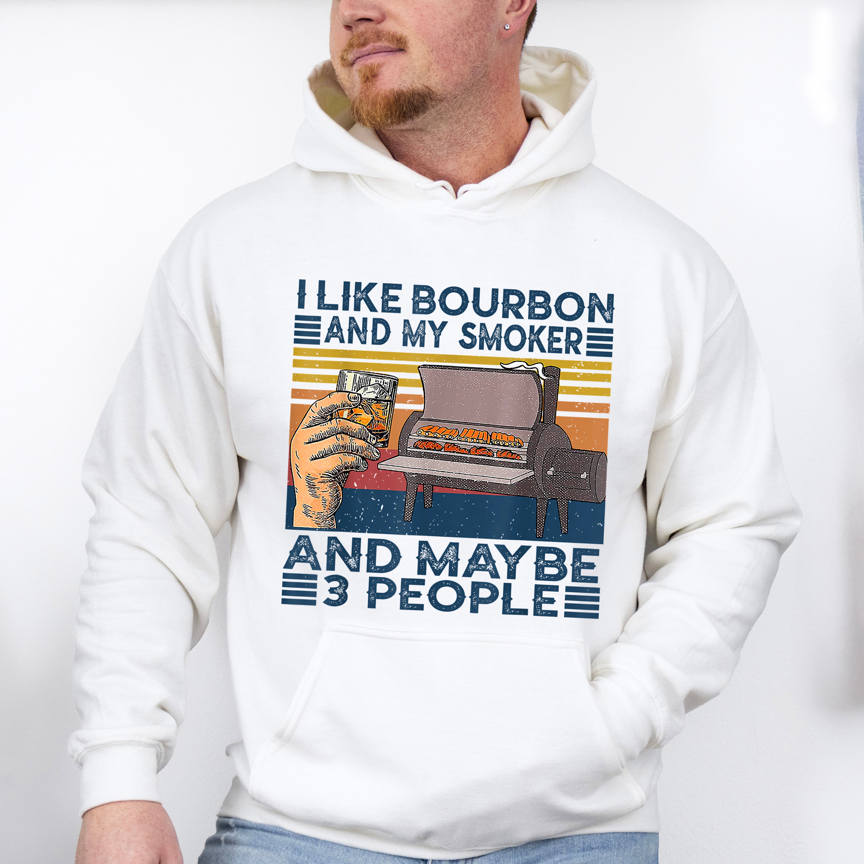 I Like Bourbon Father's Day Unisex Crewneck T-Shirt Sweatshirt Hoodie