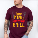 King Of The Grill Father's Day Unisex Crewneck T-Shirt Sweatshirt Hoodie