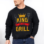 King Of The Grill Father's Day Unisex Crewneck T-Shirt Sweatshirt Hoodie