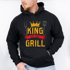 King Of The Grill Father's Day Unisex Crewneck T-Shirt Sweatshirt Hoodie