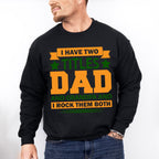 Two Titles Father's Day Unisex Crewneck T-Shirt Sweatshirt Hoodie