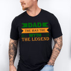 The Myth The Legend Father's Day Unisex Crewneck T-Shirt Sweatshirt Hoodie