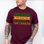 The Myth The Legend Father's Day Unisex Crewneck T-Shirt Sweatshirt Hoodie