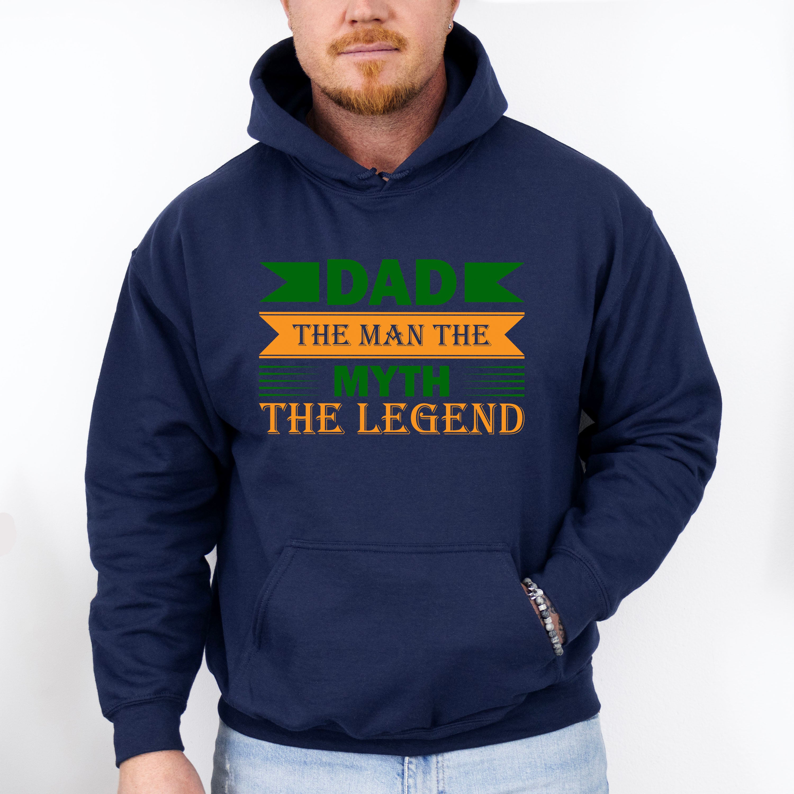 The Myth The Legend Father's Day Unisex Crewneck T-Shirt Sweatshirt Hoodie