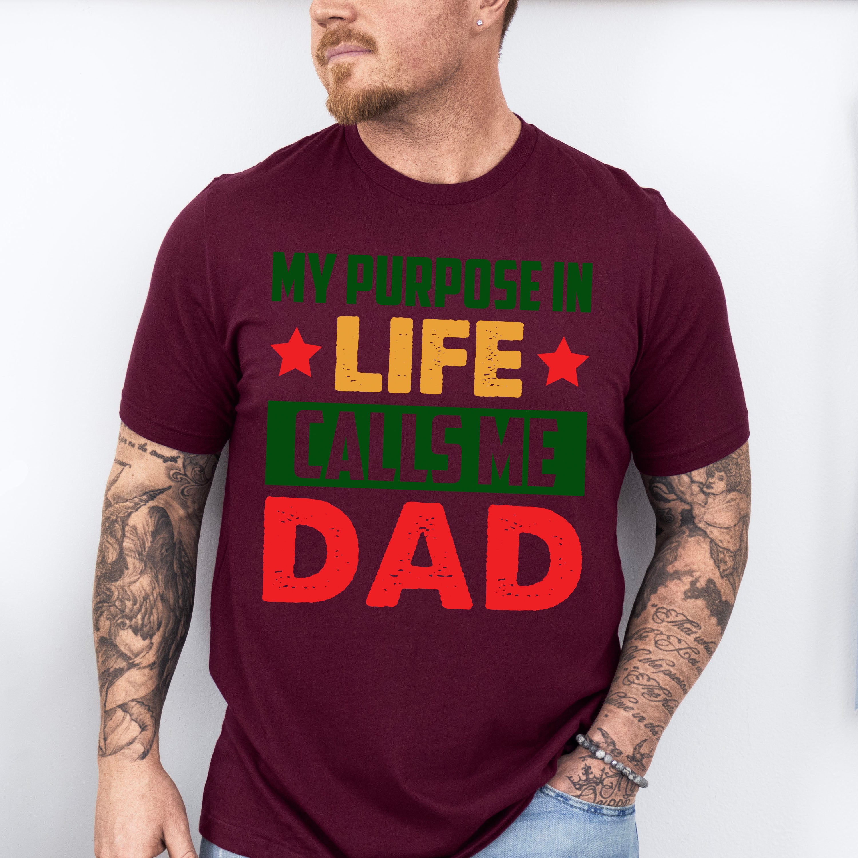 Calls Me Dad Father's Day Unisex Crewneck T-Shirt Sweatshirt Hoodie