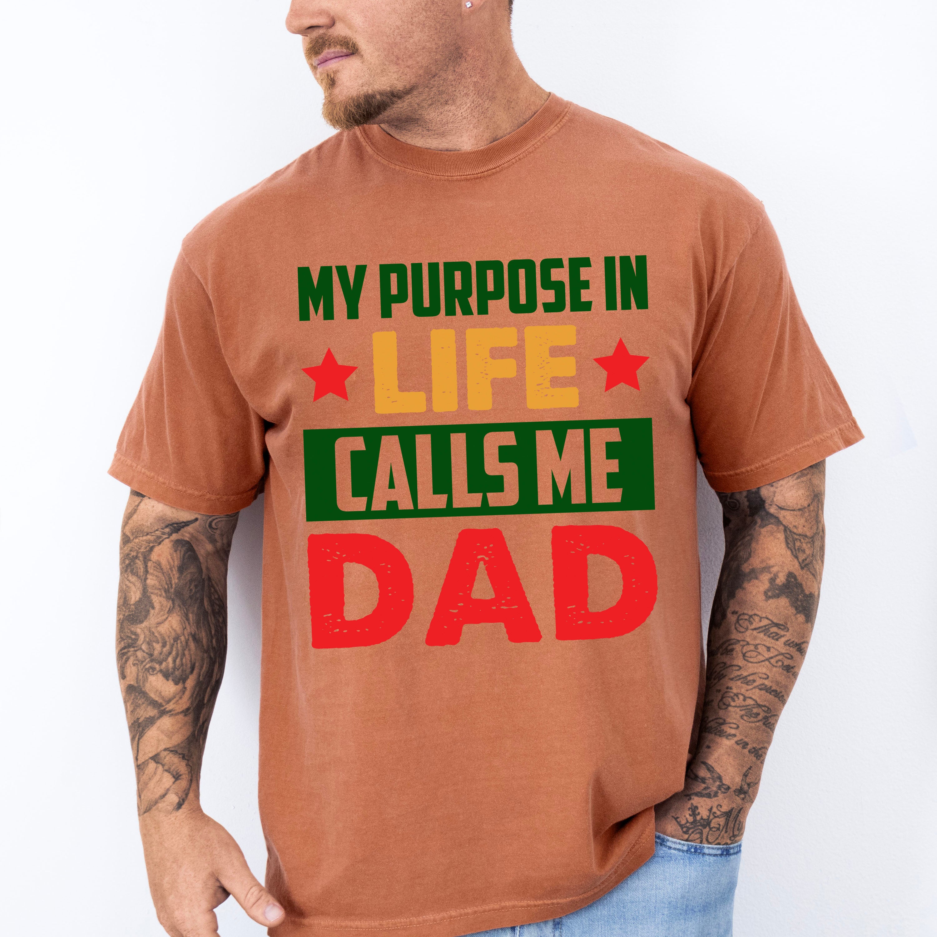 Calls Me Dad Father's Day Unisex Crewneck T-Shirt Sweatshirt Hoodie