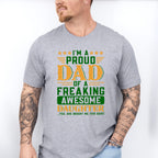 Proud Dad Father's Day Unisex Crewneck T-Shirt Sweatshirt Hoodie