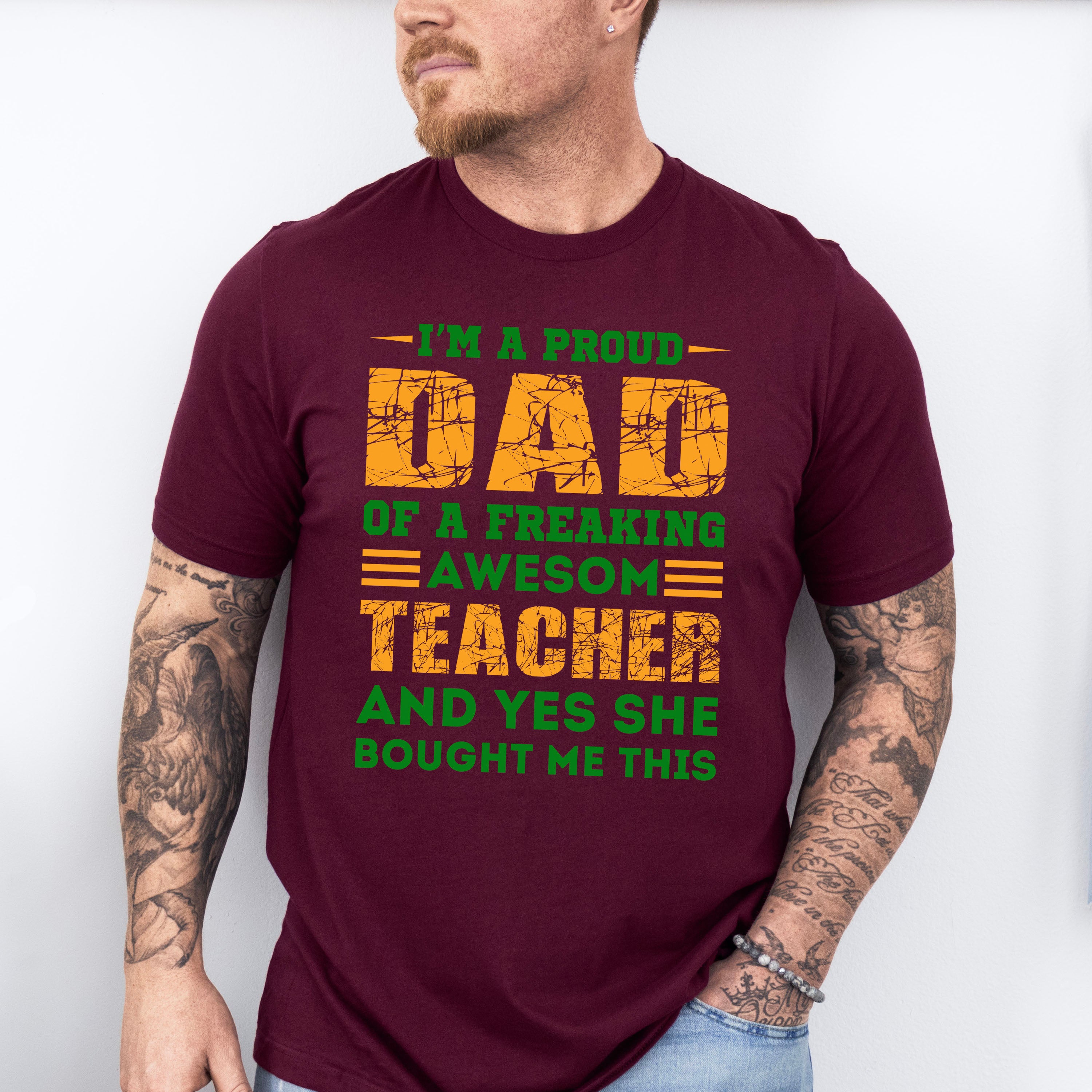 She Bought Me This Father's Day Unisex Crewneck T-Shirt Sweatshirt Hoodie