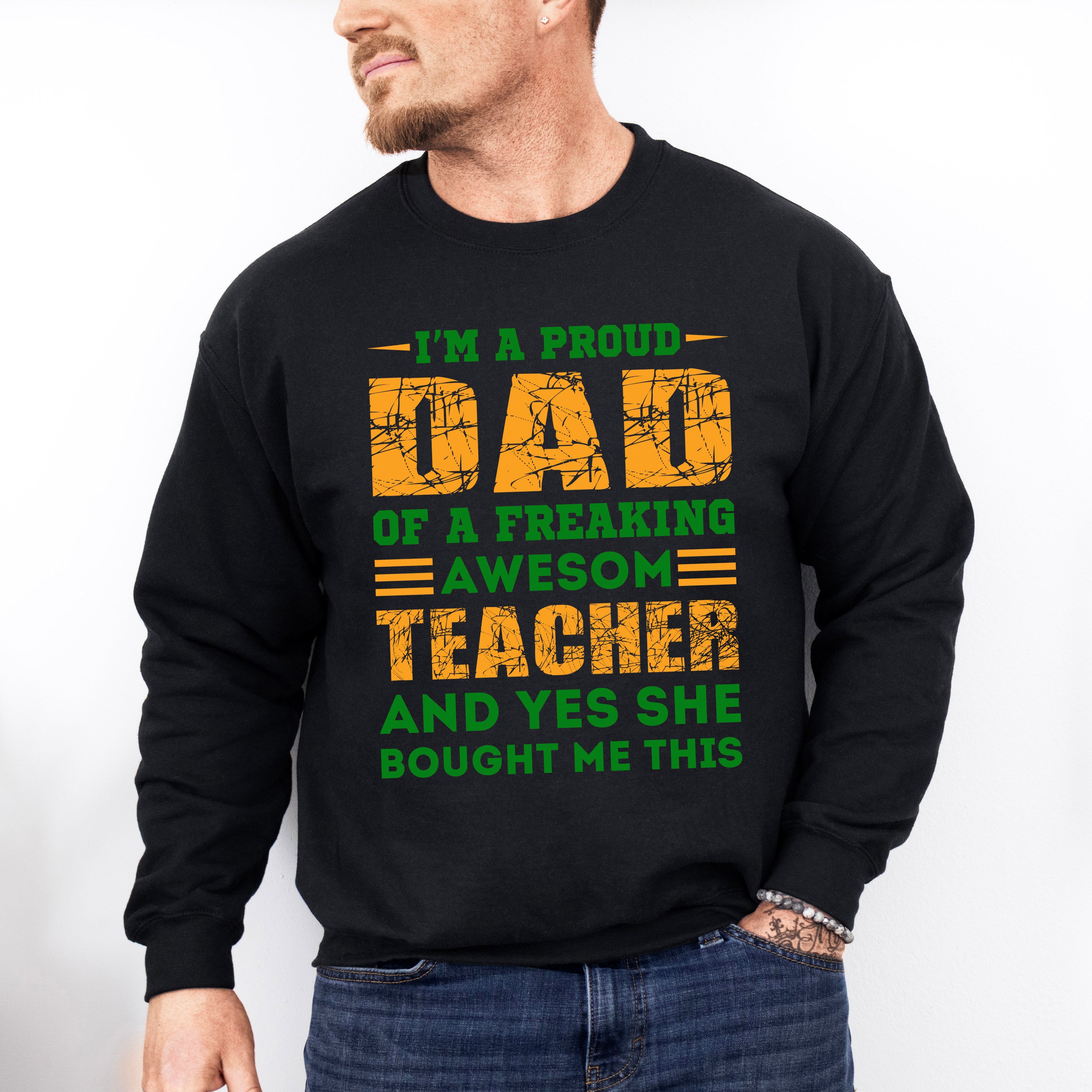 She Bought Me This Father's Day Unisex Crewneck T-Shirt Sweatshirt Hoodie