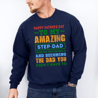 Step-Dad Father's Day Unisex Crewneck T-Shirt Sweatshirt Hoodie