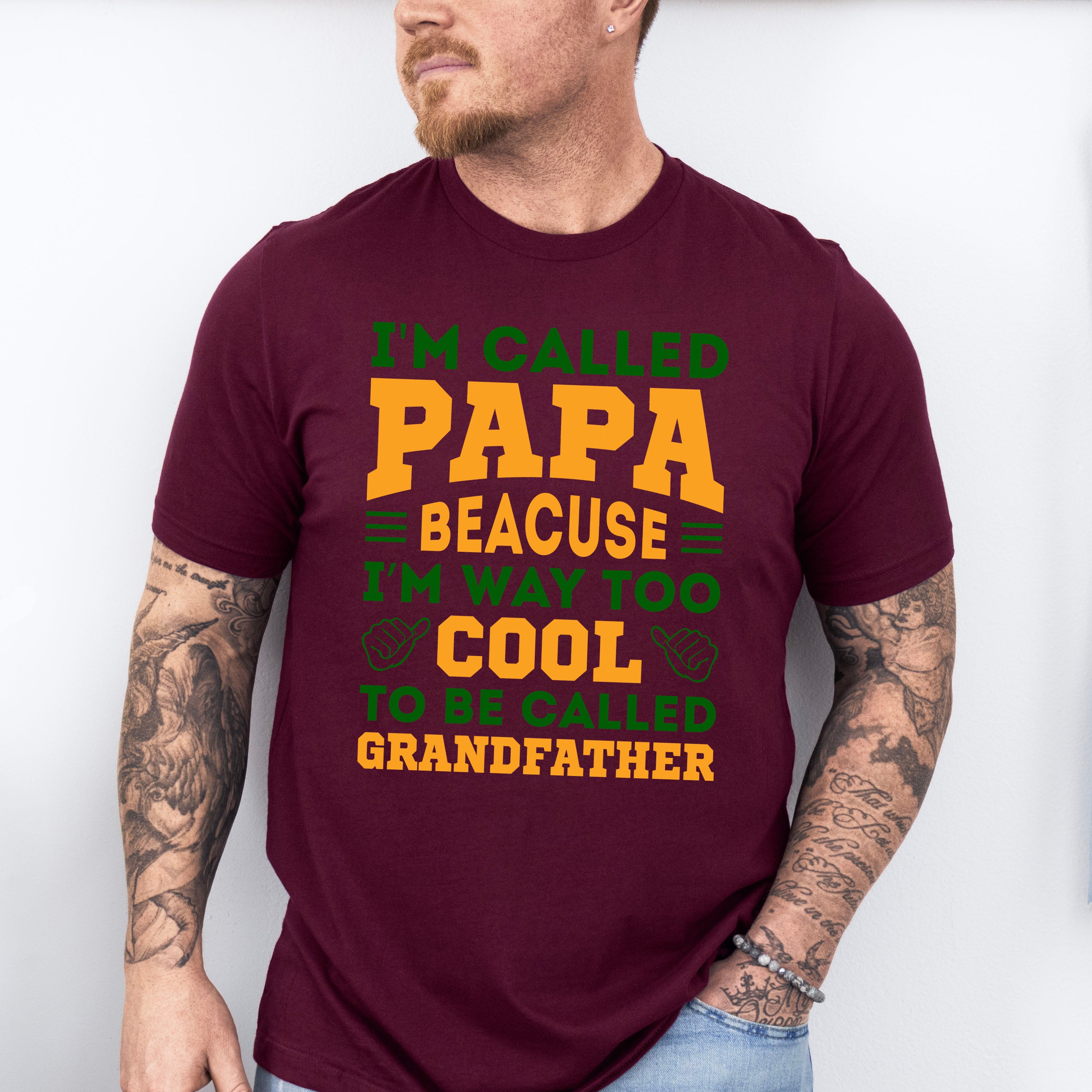 I'm Called Papa Father's Day Unisex Crewneck T-Shirt Sweatshirt Hoodie