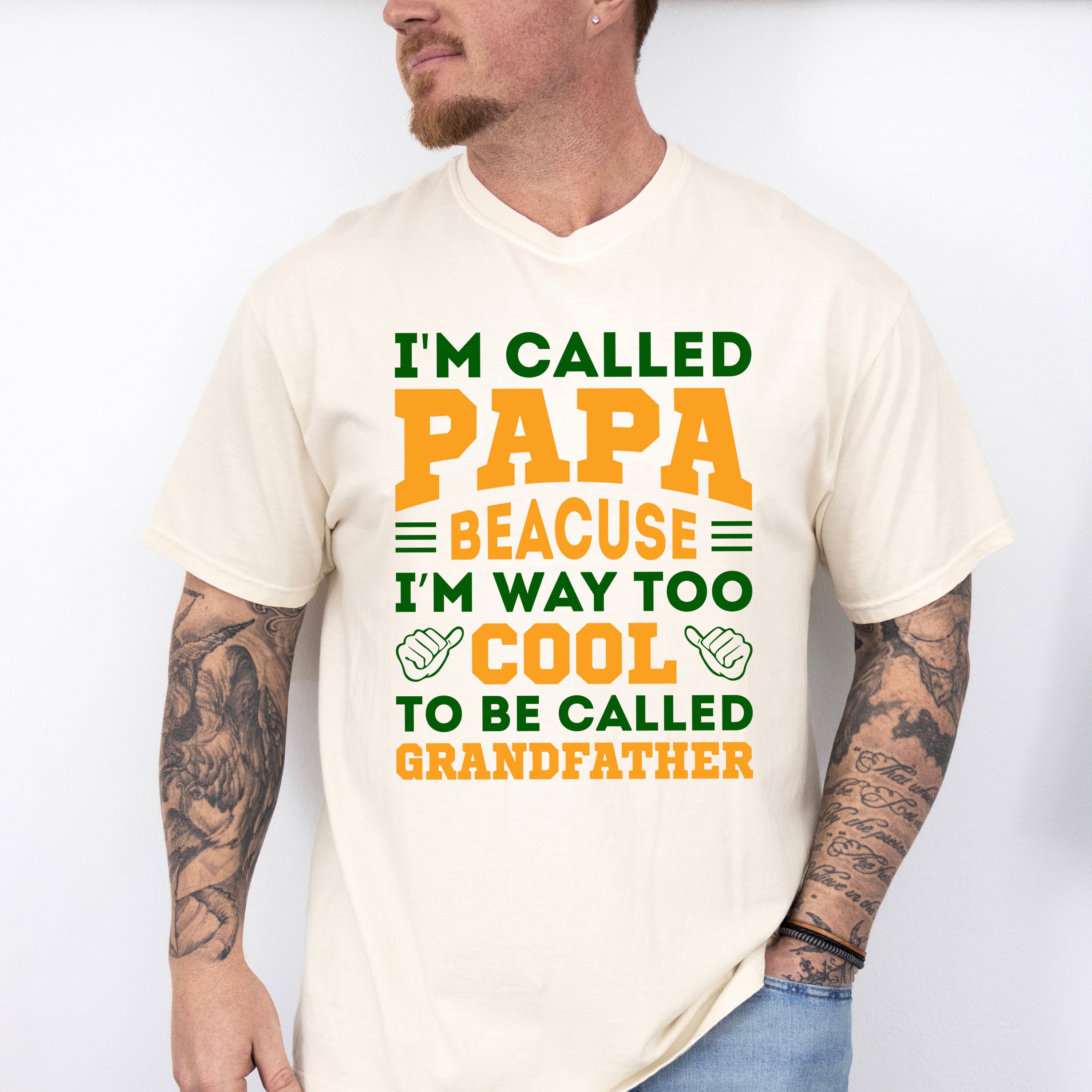 I'm Called Papa Father's Day Unisex Crewneck T-Shirt Sweatshirt Hoodie