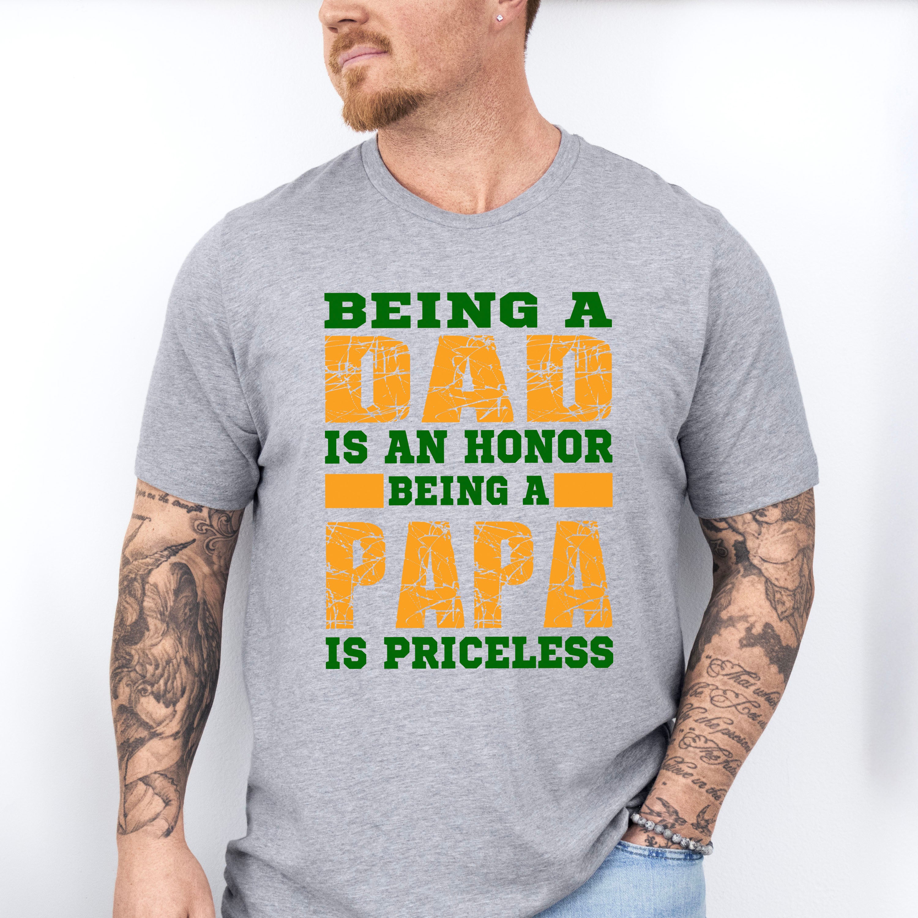Being A Papa Father's Day Unisex Crewneck T-Shirt Sweatshirt Hoodie
