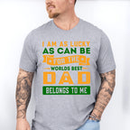 I'm Lucky Father's Day Unisex Crewneck T-Shirt Sweatshirt Hoodie