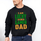 I'm Lucky Father's Day Unisex Crewneck T-Shirt Sweatshirt Hoodie