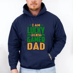 I'm Lucky Father's Day Unisex Crewneck T-Shirt Sweatshirt Hoodie