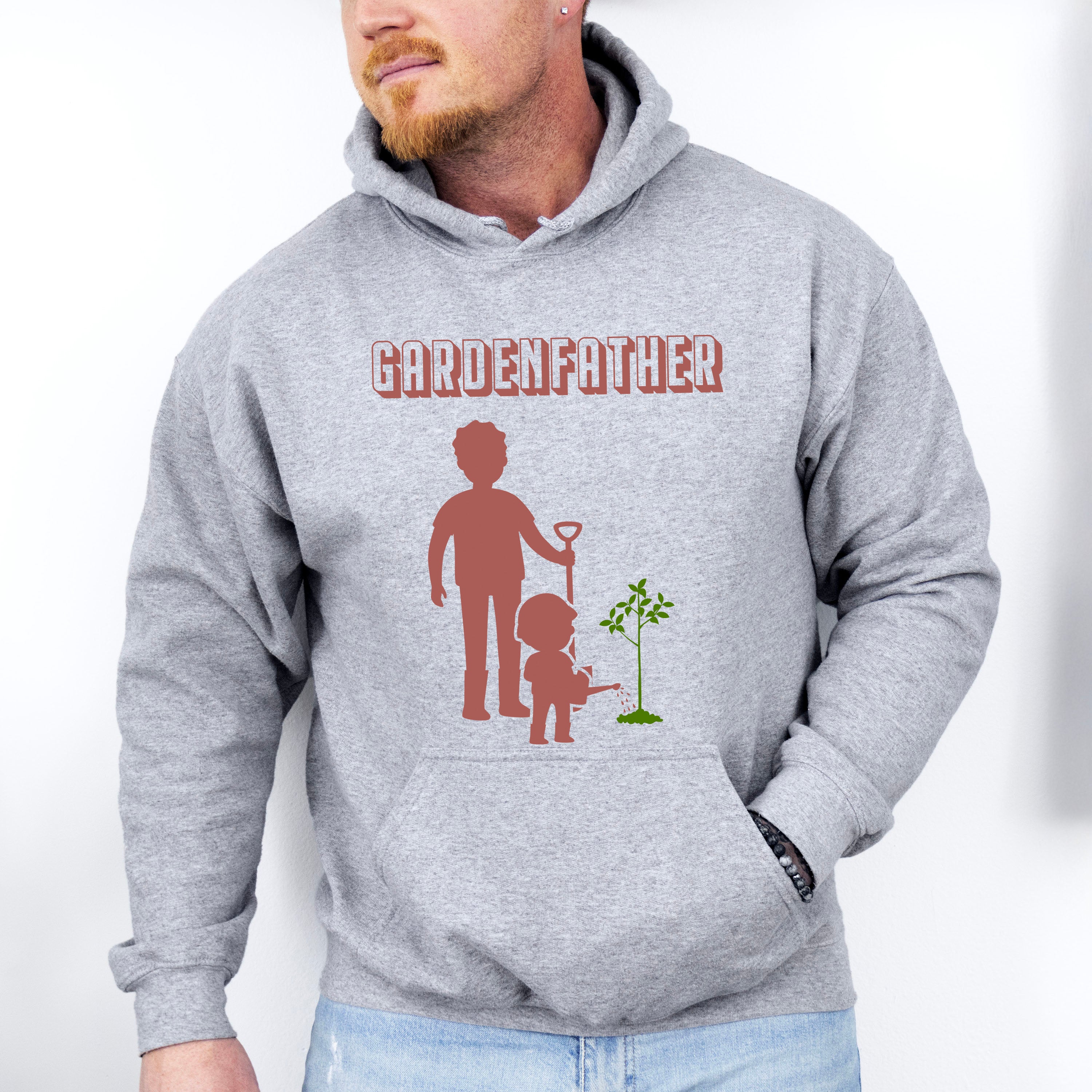 GardenFather Father's Day Unisex Crewneck T-Shirt Sweatshirt Hoodie