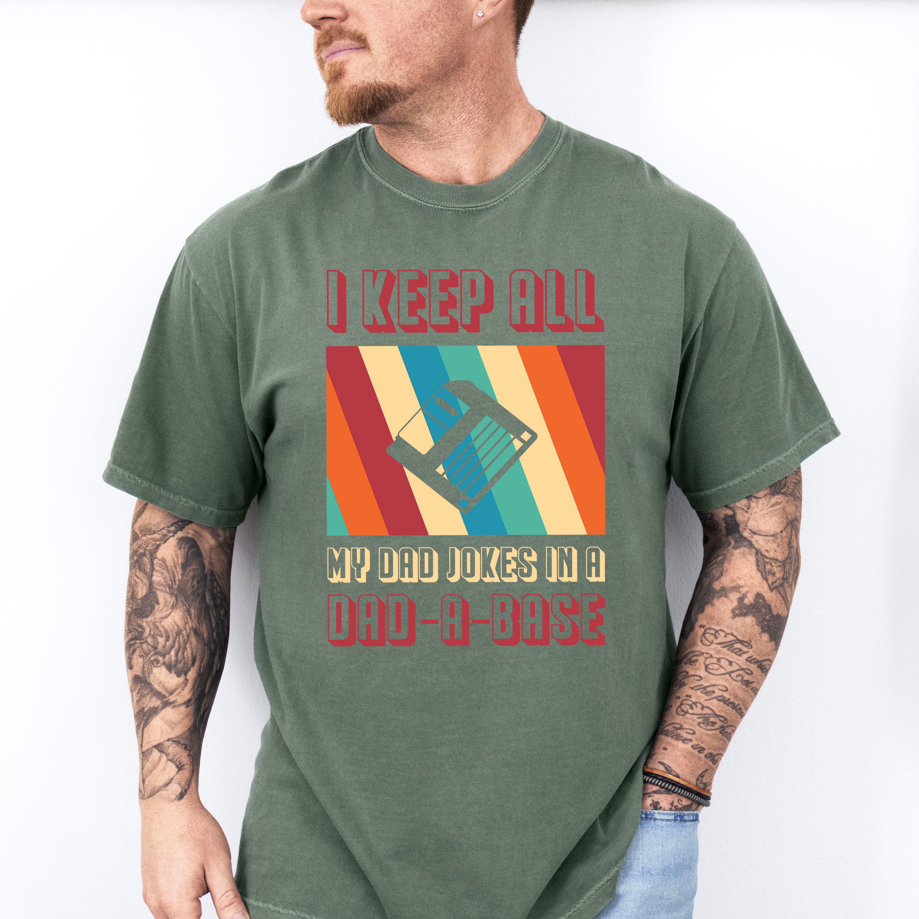 Dad-A-Base Father's Day Unisex Crewneck T-Shirt Sweatshirt Hoodie