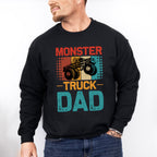 Monster Truck Dad Father's Day Unisex Crewneck T-Shirt Sweatshirt Hoodie