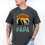My Fishing Buddy Father's Day Unisex Crewneck T-Shirt Sweatshirt Hoodie