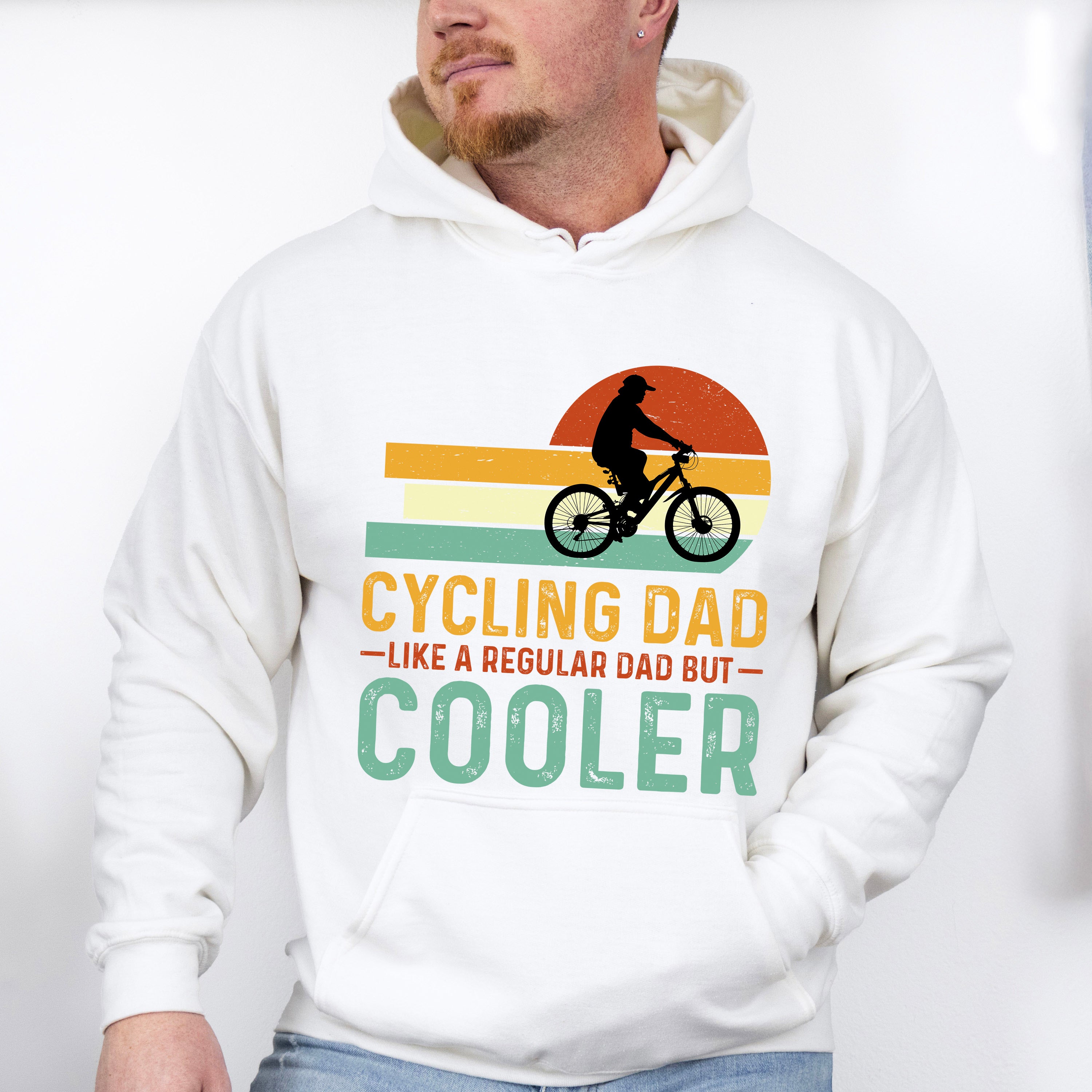 Cycling Dad Father's Day Unisex Crewneck T-Shirt Sweatshirt Hoodie