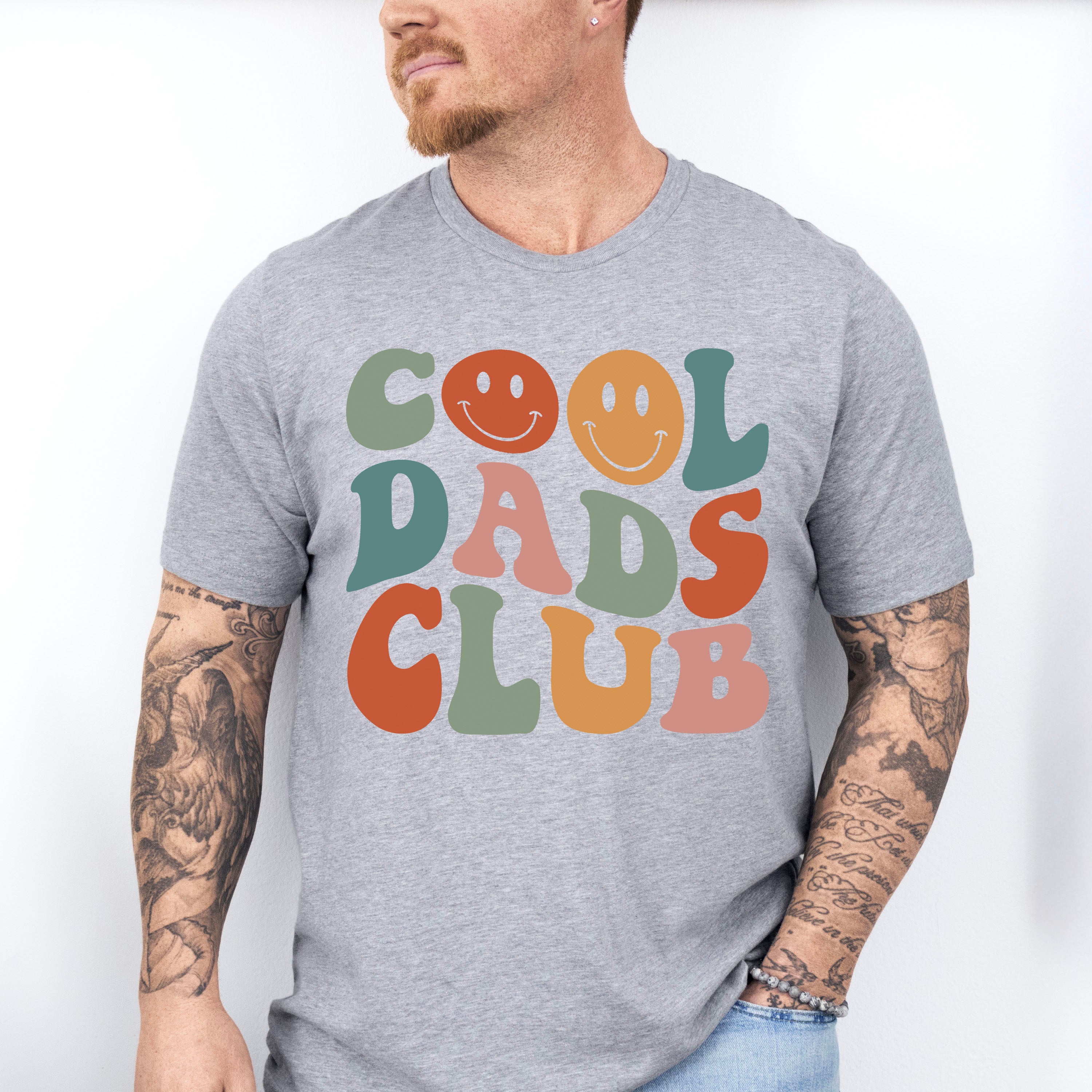 Cool Dads Club Father's Day Unisex Crewneck T-Shirt Sweatshirt Hoodie