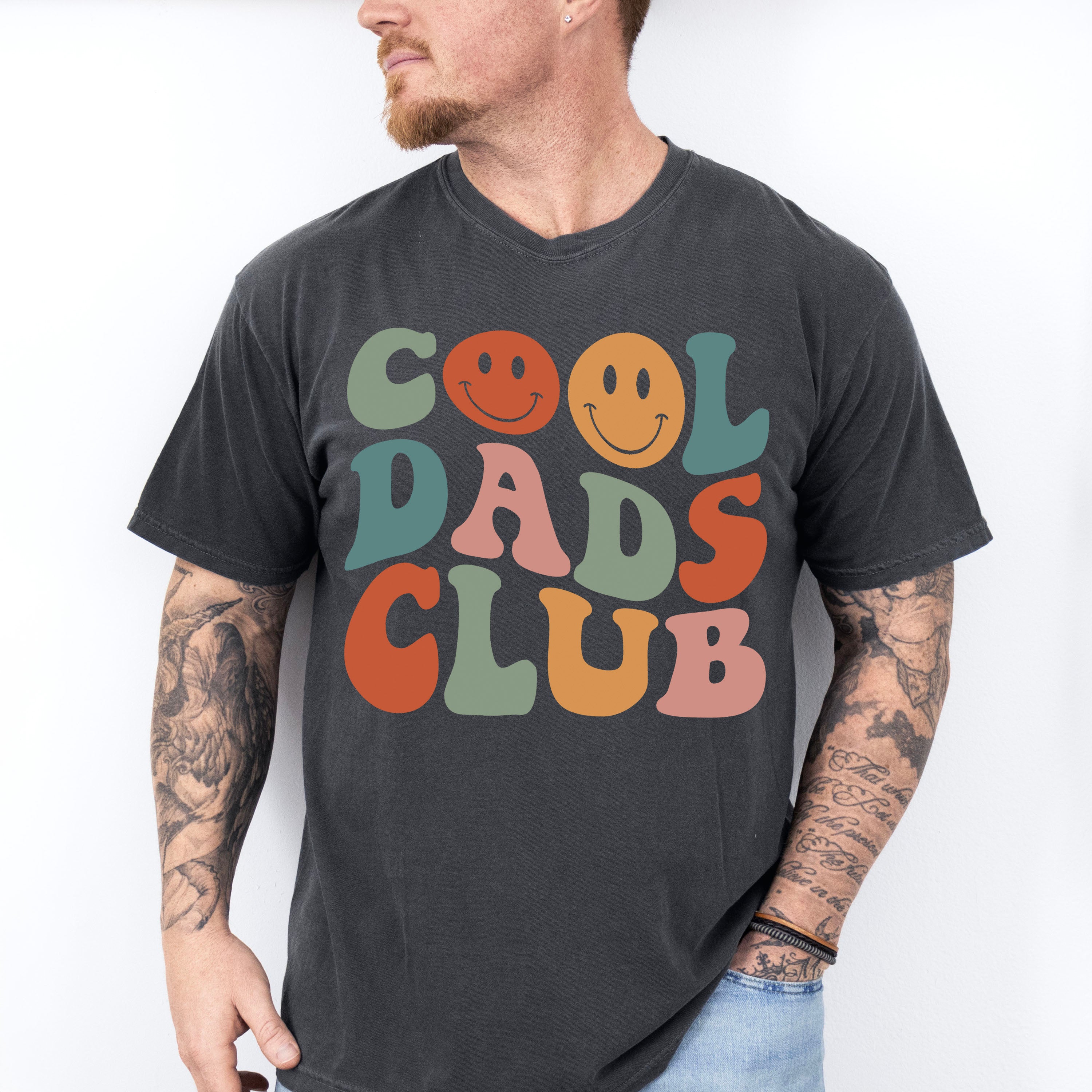 Cool Dads Club Father's Day Unisex Crewneck T-Shirt Sweatshirt Hoodie