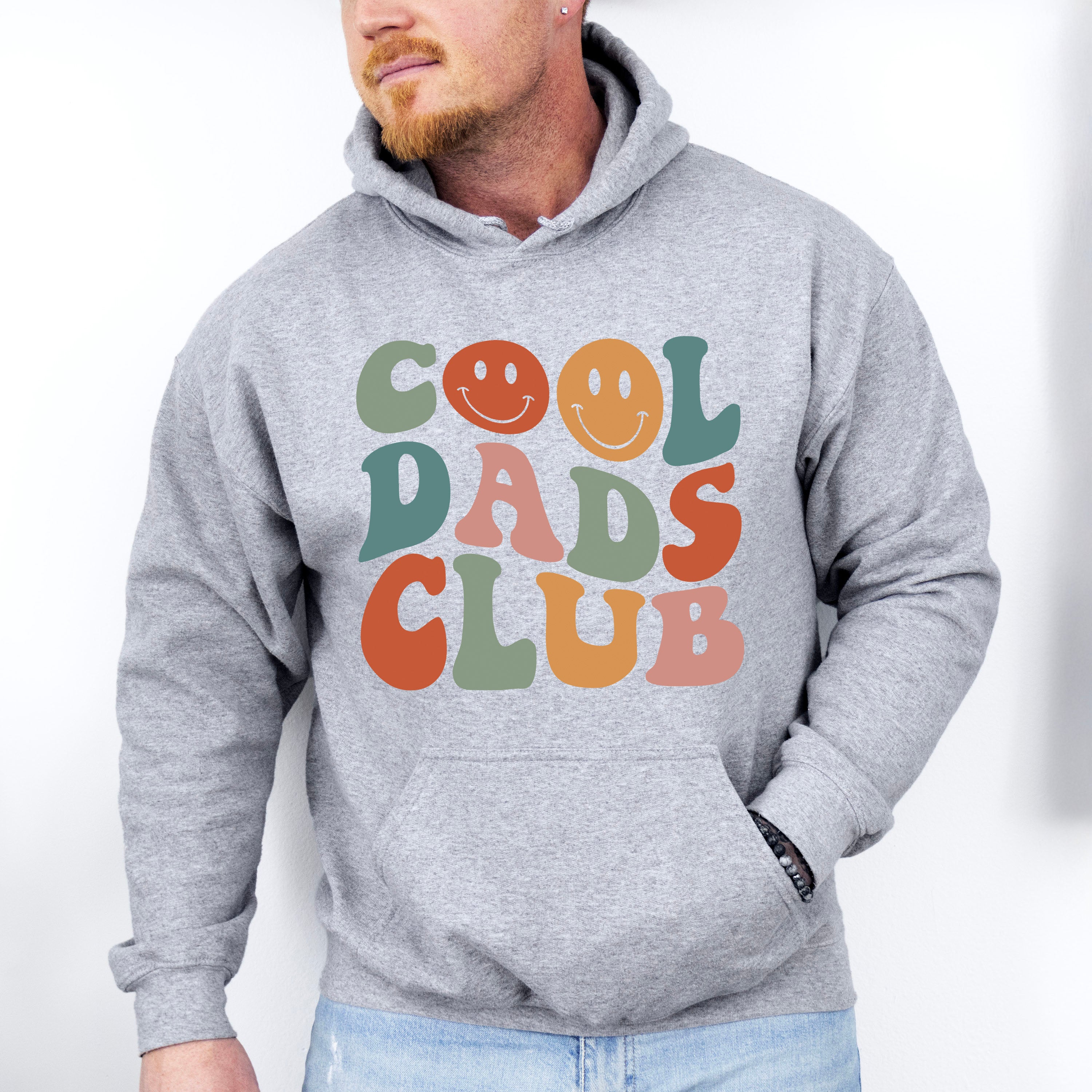 Cool Dads Club Father's Day Unisex Crewneck T-Shirt Sweatshirt Hoodie
