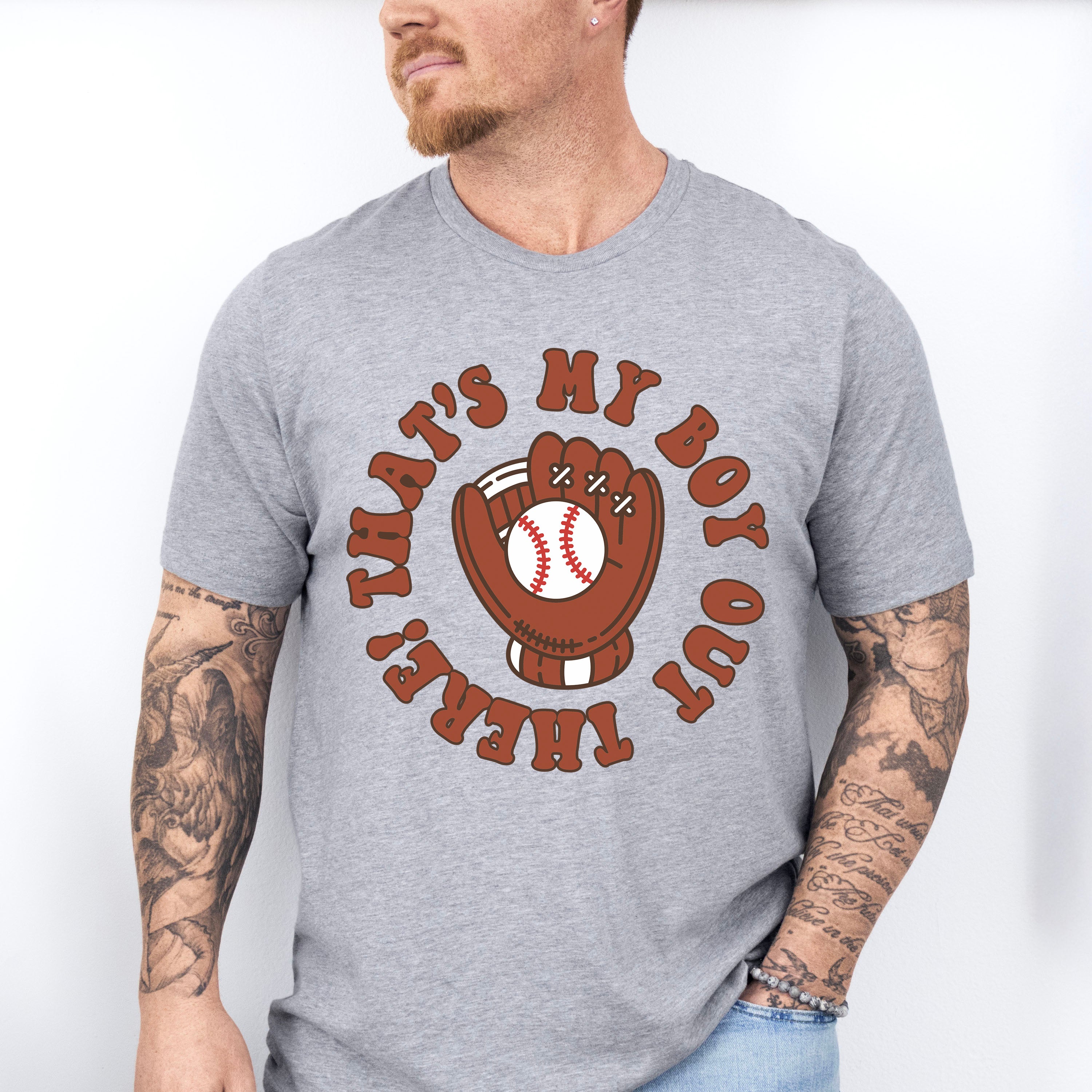 That's My Boy Father's Day Unisex Crewneck T-Shirt Sweatshirt Hoodie