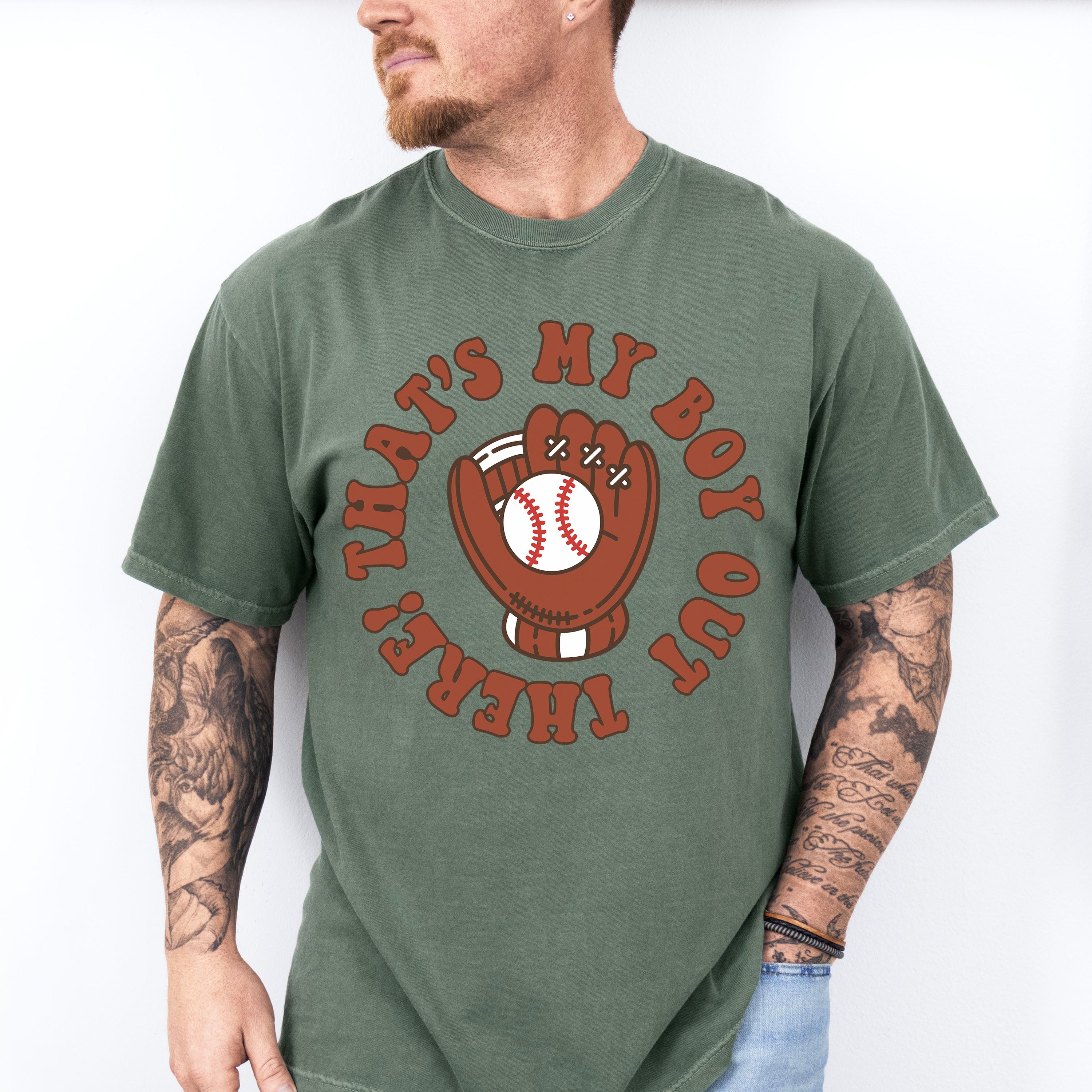 That's My Boy Father's Day Unisex Crewneck T-Shirt Sweatshirt Hoodie