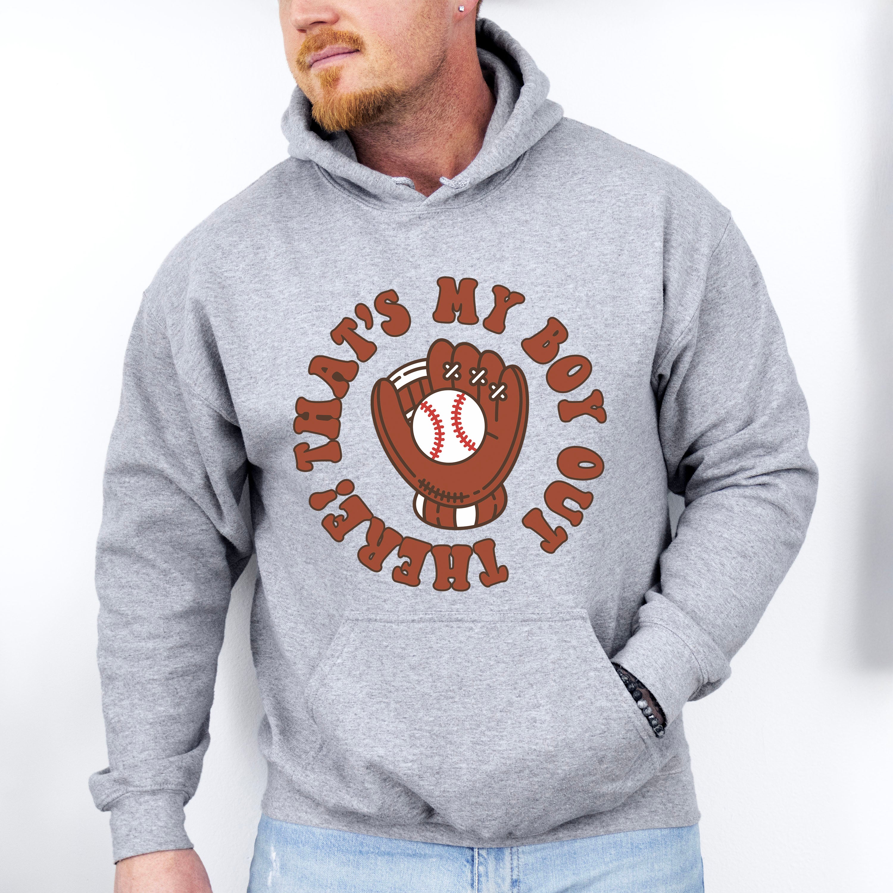 That's My Boy Father's Day Unisex Crewneck T-Shirt Sweatshirt Hoodie