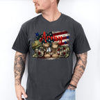 Army Dad Father's Day Unisex Crewneck T-Shirt Sweatshirt Hoodie