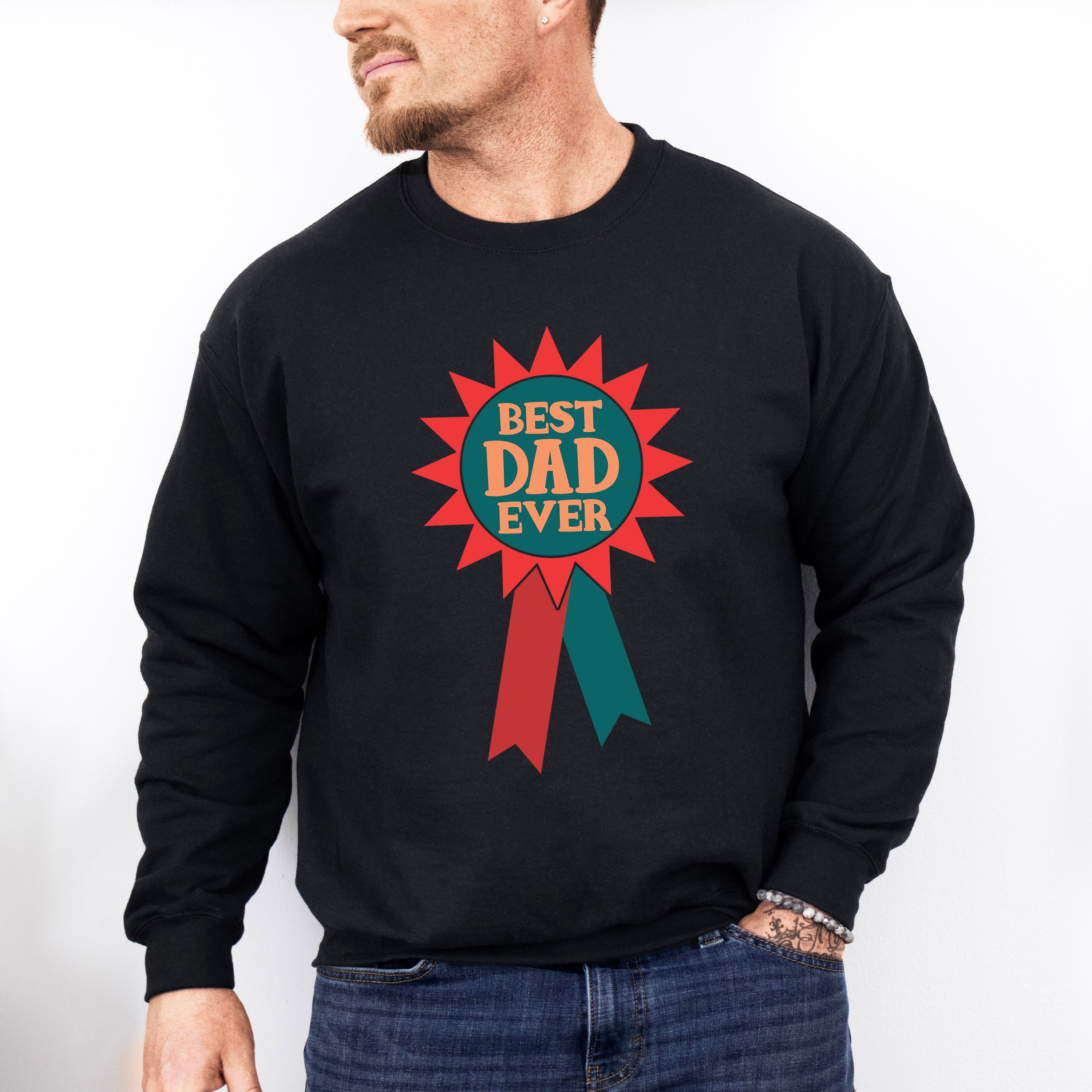 Best Dad Ever Father's Day Unisex Crewneck T-Shirt Sweatshirt Hoodie