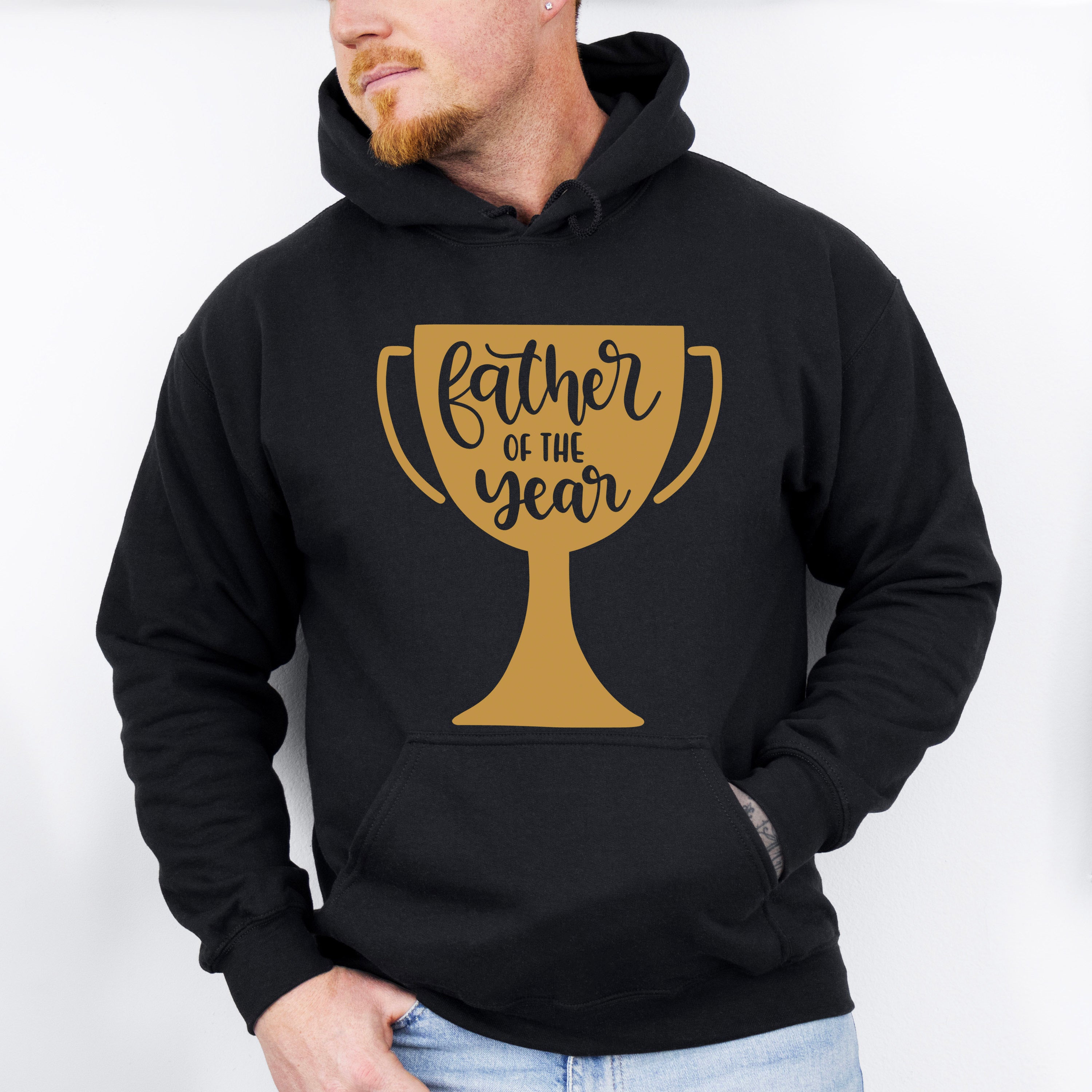 Father Of The Year Father's Day Unisex Crewneck T-Shirt Sweatshirt Hoodie
