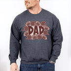 Football Dad Father's Day Unisex Crewneck T-Shirt Sweatshirt Hoodie